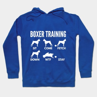 Boxer Training Boxer Dog Tricks Hoodie